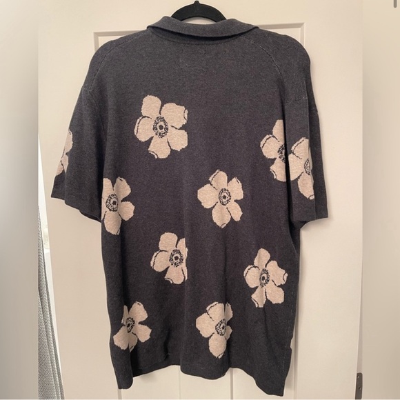 NWOT Men’s Abercrombie & Fitch Knit Polo Button Shirt, Size XXL - Picture 2 of 4